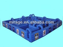 inflatable outdoor castle house/moonwalk water slide childre