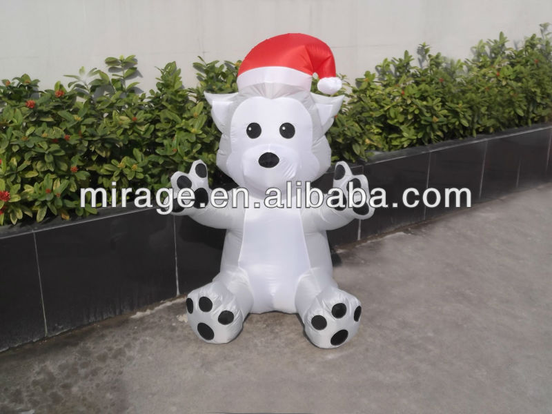 inflatable characters, inflatable advertising item for Christmas Day