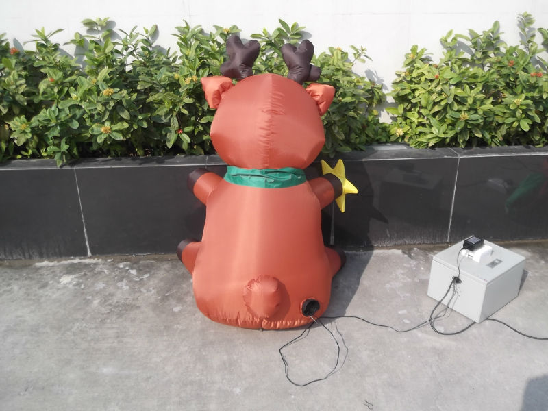 inflatable product\moving cartoon\inflatable advertising item for Christmas Day