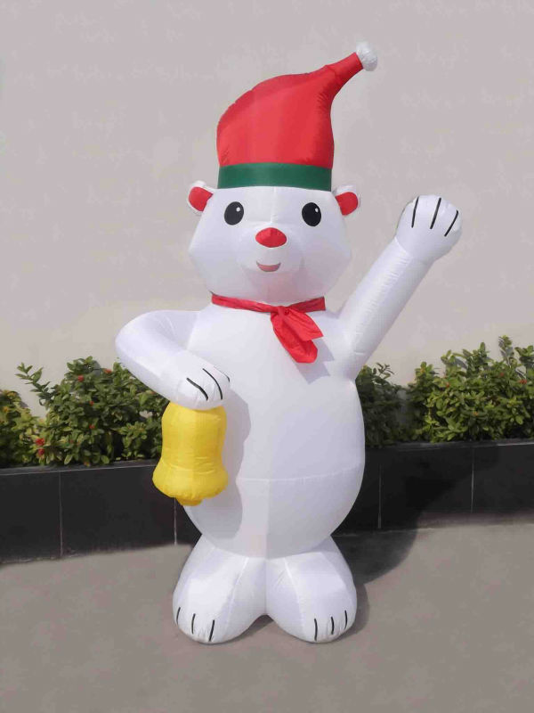 inflatable product\moving cartoon\inflatable advertising item for Christmas Day