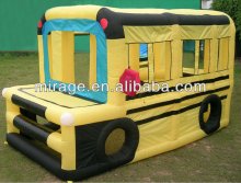 inflatable bus/bouncer house and bouncy castle/new product