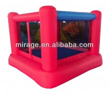 Red bouncer/Bouncy castle and inflatable house